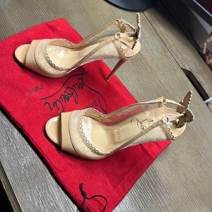 Christian Louboutin Hot Spring Lace Butterfly